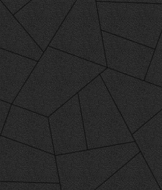 Тротуарная плитка ОРИГАМИ - Гранит Черный, комплект из 6 видов плит